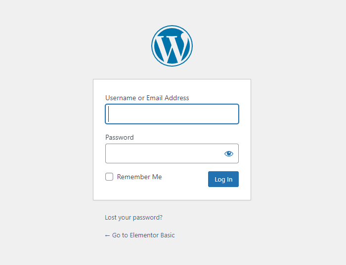 login to your wordpress admin