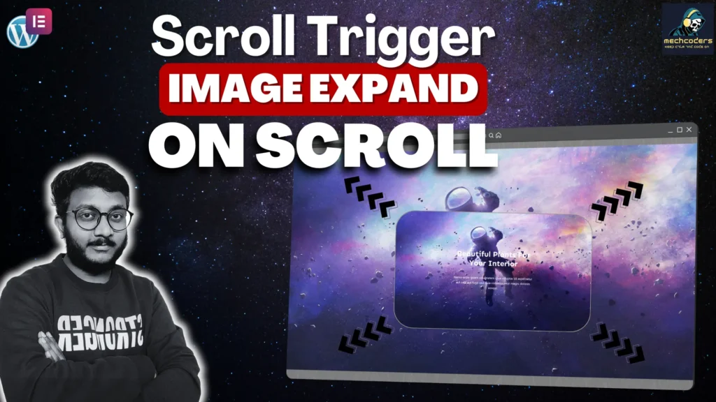 How to Expand Image on Scroll in Elementor GSAP ScrollTrigger