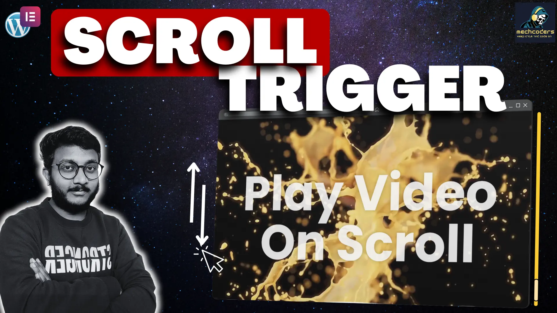 How to Play Video on Scroll Using GSAP ScrollTrigger in Elementor No Plugin